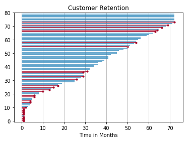 Sample Customer Retation Plot